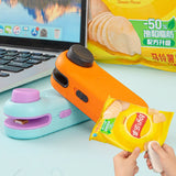 Portable Mini Sealer 2 in 1 Heat Sealer For Snacks Home use rechargeable sealer Vacuum