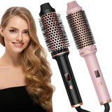 Valentine Gift Hair Curler Straightener Electric Hair Brushes Hot Comb Professional Curling Iron Heated