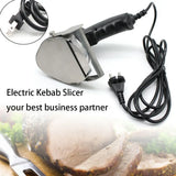 Electric Kebab Slicer 80W Portable Handheld BBQ Roast Meat Cutting Machine