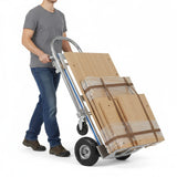 3 in 1 Heavy Duty Industrial Collapsible Cart 550LBS Capacity Aluminum Hand Truck with Wheels