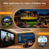 150 inch Projector Screen with Stand for Sports events & Football Match