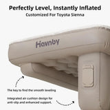 Customized Inflatable Mattress for Toyota Sienna, Car Camping SnugNest