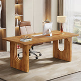Tribesigns Executive Desk, 70.9" Large Office Computer Desk, Conference Table Meeting Room Table