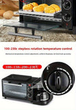 Breakfast machine Toaster sandwich toast coffee machine Small appliances 3-in-1
