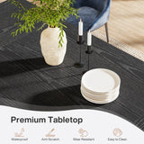 Tribesigns 70.87-Inch Large Dining Table: Wood Long Dining Room Table