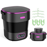 Portable Washing Machine Folding 20L Mini Washer and Spin-Dryer 3 Cleaning Modes and Deep Cleaning