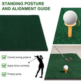 5x5ft Golf Practice Mat Training Aid for Backyard/Garage/Driving Range