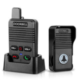 Wireless Voice Duplex Intercom Doorbell 500M Hand Free Two Way Wireless Doorbell Duplex Door Bell for House Home Factory Office