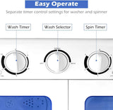 Portable Twin Tub Washing Machine for Various Places
