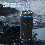 W-KING BT226 Portable Bluetooth Speaker Loud, 36W Extra Bass, Waterproof