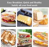 1pcs Breakfast Sandwich Maker, hot dog toaster,press bakeware nonstick frying pan
