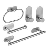 Bathroom Accessories Sets Toilet Tissue Roll Paper Holder Towel Rack Bar Rail Ring Robe Hook Hardware-MD DC PRINT