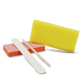 800 Sets/Carton Disposable Pedicure Kits Nail Sets Sand File Buffer Sponge