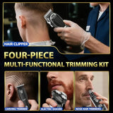 Hair Clippers for Men 4-in-1 Cordless Clippers Set Beard and Mustache Trimmer for Men Nose and Ear Hair Trimmer