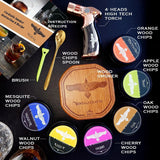 Smoker Kit with Torch, 6 Flavor Wood Chips, Old Fashioned Cocktail Smoker Set