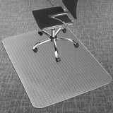 Office Chair Mat for Carpets Clear Desk Floor Mat for Low Flat and No Pile Carpeted Floors