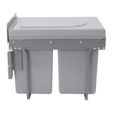 20L Pullout Trash Can for Kitchen Under-Counter Slide-Out Recycling Garbage Trash Can Waste Bin