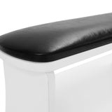 3-tier Foot Rest Manicure Stool Pedicure Cart Footbath Trolley with 4 Casters for Beauty Salon