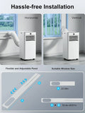 8000BTU Portable Air Conditioners, Portable AC Unit with Dehumidifier