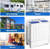 Portable Twin Tub Washing Machine for Various Places