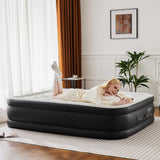 JHK Queen Twin Size Air Mattress Weight Capacity 660 lbs Air Bed for Bed