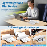 Portable Printer Wireless Inkless Thermal Printer A4 Bluetooth