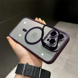 Luxury Magnetic Shockproof Phone Case for iPhone 16/15/14/13/12/11/17 Pro Max