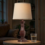 Dimmable Table Lamps Set of 2, Rustic Farmhouse Table Lamps for Living Room