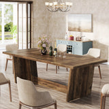 Tribesigns 70.87-Inch Large Dining Table: Wood Long Dining Room Table