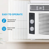 5000 BTU Window AC Unit w/ Timer Function & Easy Install Kit for Small Bedrooms