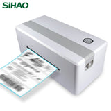 SIHAO 40-80mm Wireless Thermal Label Printer, Bluetooth Portable For Shipping