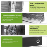 50 Tray Double Door High Capacity Dehydrator 110V US Plug with Temperature Control