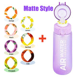 750ml/25oz Fruit Flavor Water Bottle 0 Sugar 0 Calories Sports Drinking Cup