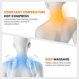3in1 Rechargeable Neck Massager Pillow for Daily Use at Home or Office
