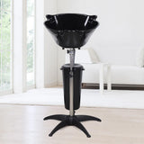 Shampoo Bowls Chair Bowl Sink Height Removable Vertical Lifting Barber Adjustable