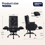 Cross Legged Office Chair with Footrest, High Back Criss Cross Chair with