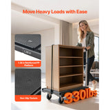 SucceBuy 330LBS Foldable Push Cart Dolly Folding Platform Hand Truck with Adjustable Handle Moving