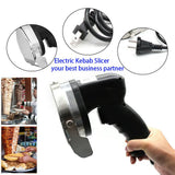 Electric Kebab Slicer 80W Portable Handheld BBQ Roast Meat Cutting Machine