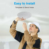 Herdio 4 " 320 Watts 2-Way Bluetooth Ceiling Speakers For Home Theater System Living Room