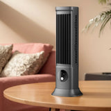 Tower Fan USB Rechargeable Portable Table Fan, Quiet for Home Office