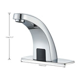 Sink Faucets Water Tap Automatic Infrared Sensor Faucet Deck Mount Smart Touch Fre