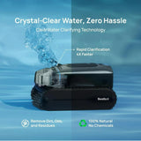 Pool Cleaning Robot, Pool Skimmer with APP Control,for Pools up to 3,875 Sq.fT