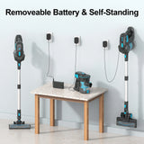 INSE V770 Cordless Vacuum Cleaner, 30Kpa 6-in-1 Lightweight Stick Vacuum for Carpet, Hardfloors, Pet Hair