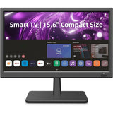 Feihe 15.6' HD 1080P LED Smart TV w/ ATSC Tuner/HDMI/USB/AV for Kitchen
