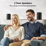 5.1.2ch Soundbar Surround Sound System for TV with 6.5" Subwoofer