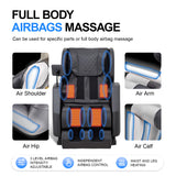 Massage Chair Electric Recliner Home Airbag Full Body Zero Gravity Heating
