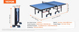 Indoor MDF Portable Table Tennis Table Foldable Ping Pong Table with Net
