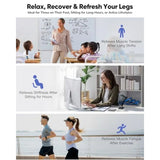 :Foot and Calf Massager for Circulation and Pain Relief - 9 Intensity,3 Heating