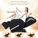 Full Body, Zero Gravity Massage Recliner with Air Pressure, Heating