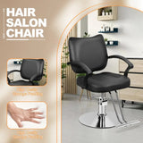 Professional hair salon cutting chair with adjustable and rotating features,exclusively designed for